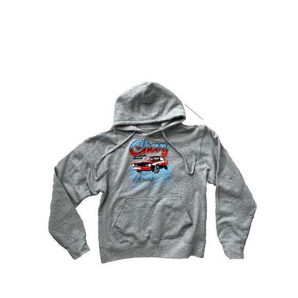 GM Official Chevy Muscle Camaro Hoodie Grey ( S ) - Picture 1 of 3